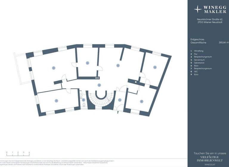 Stadthaus zum Kauf 13 Zimmer 1.475 m² Grundstück frei ab sofort Neunkirchner Straße Wiener Neustadt 2700