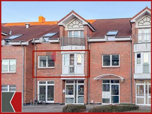 Wohnung zum Kauf 115.000 € 2 Zimmer 49,3 m² 2. Geschoss Tribseer Stralsund 18437