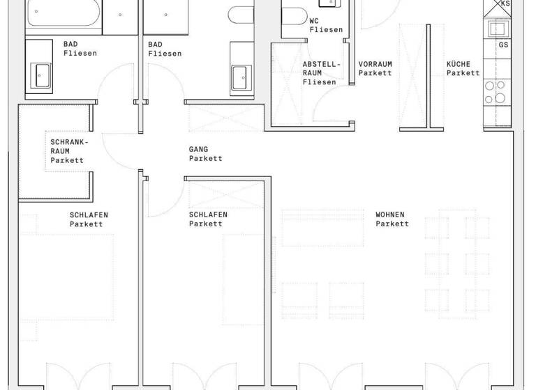 Wohnung zur Miete - Erstbezug 1.790 € 3 Zimmer 92 m² 11. Geschoss Donau-City-Straße Wien 1220