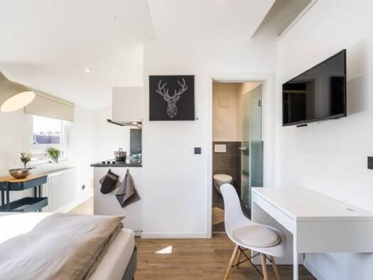 Studio zur Miete 600 € 1 Zimmer 15 m² 3. Geschoss frei ab sofort Schwenningen Villingen-Schwenningen 78054