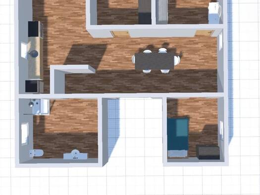 Wohnung zur Miete 900 € 4 Zimmer 100 m² Geschoss 1/1 frei ab 12.01.2027 Pfaffenhofen Burgbernheim 91593