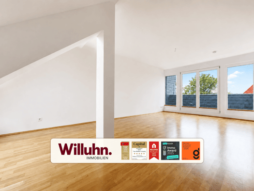 Maisonette zur Miete 1.000 € 2 Zimmer 80 m² 3. Geschoss Gohlis-Mitte Leipzig 04157