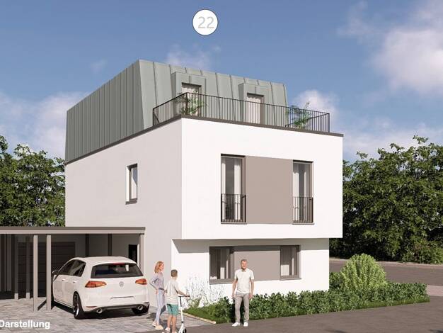 Einfamilienhaus zum Kauf - Erstbezug provisionsfrei 1.490.000 € 10 Zimmer 194,5 m² 497 m² Grundstück Bartringen 8041