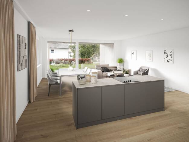 Wohnung zum Kauf - Erstbezug provisionsfrei 770.400 € 3 Zimmer 107 m² EG Überlingen 88662