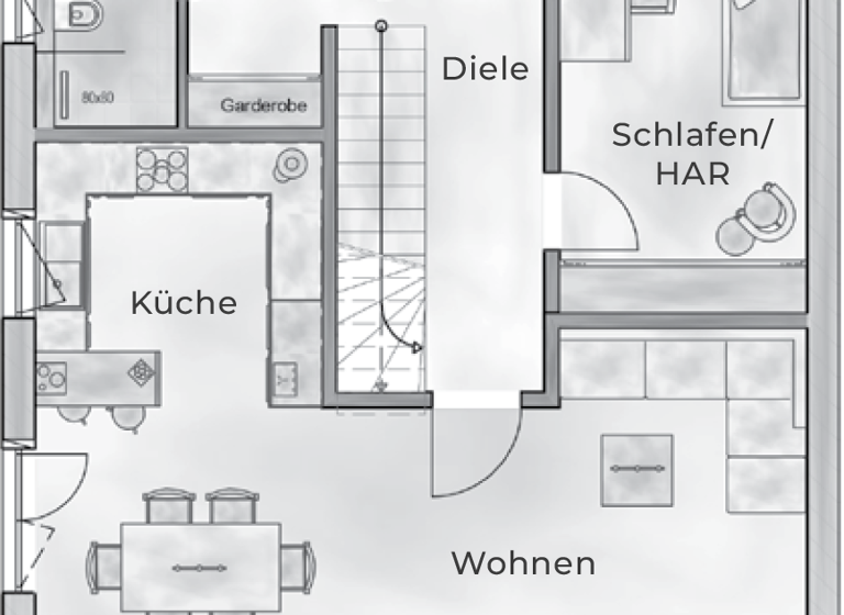 Einfamilienhaus zum Kauf - Erstbezug provisionsfrei 650.800 € 5 Zimmer 136,8 m² 612 m² Grundstück Eiche Ahrensfelde 16356