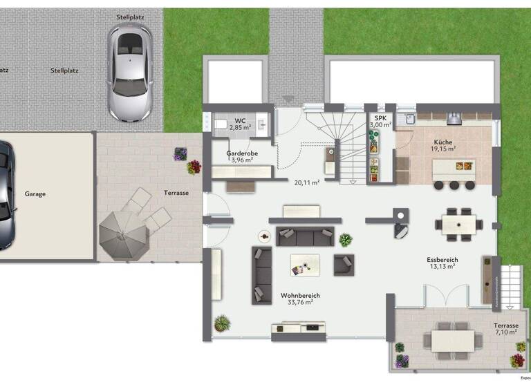Einfamilienhaus zum Kauf 1.488.000 € 6 Zimmer 240 m² 540 m² Grundstück Grafing Grafing bei München 85567
