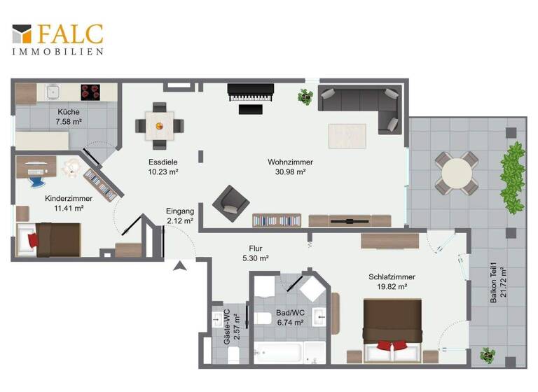 Wohnung zum Kauf provisionsfrei 295.000 € 3,5 Zimmer 118 m² 1. Geschoss Hemsbach 69502