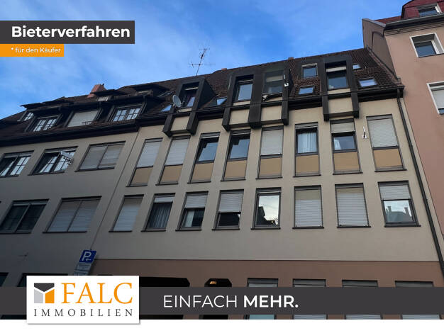 Wohnung zum Kauf 90.000 € 1 Zimmer 24 m² 4. Geschoss St Peter Nürnberg 90478