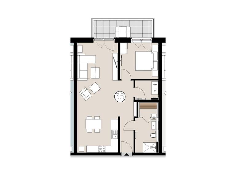 Wohnung zum Kauf - Erstbezug 323.295 € 2 Zimmer 73,5 m² Tossens Butjadingen / Tossens 26969