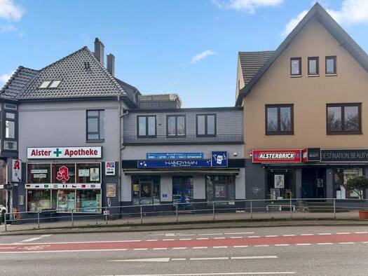 Laden zur Miete 1.000 € 2 Zimmer 44 m² Verkaufsfläche Ohlsdorf Hamburg 22335