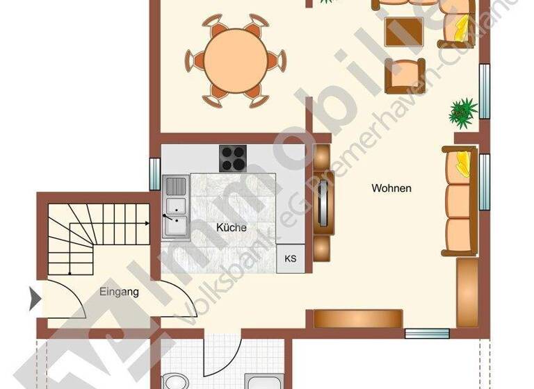 Einfamilienhaus zum Kauf 289.000 € 5 Zimmer 124 m² 450 m² Grundstück Zeven 27404