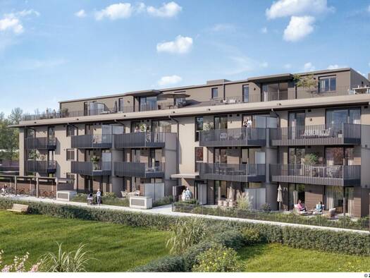 Wohnung zum Kauf - Erstbezug 245.000 € 2 Zimmer 53 m² 2. Geschoss Bürmoos 5111