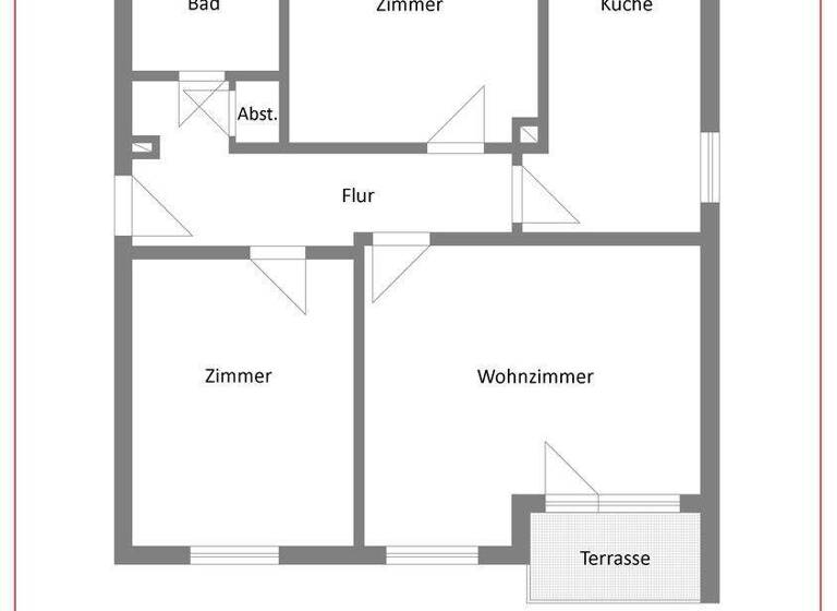 Terrassenwohnung zum Kauf 365.000 € 3 Zimmer 75 m² 1. Geschoss Bad Reichenhall 83435