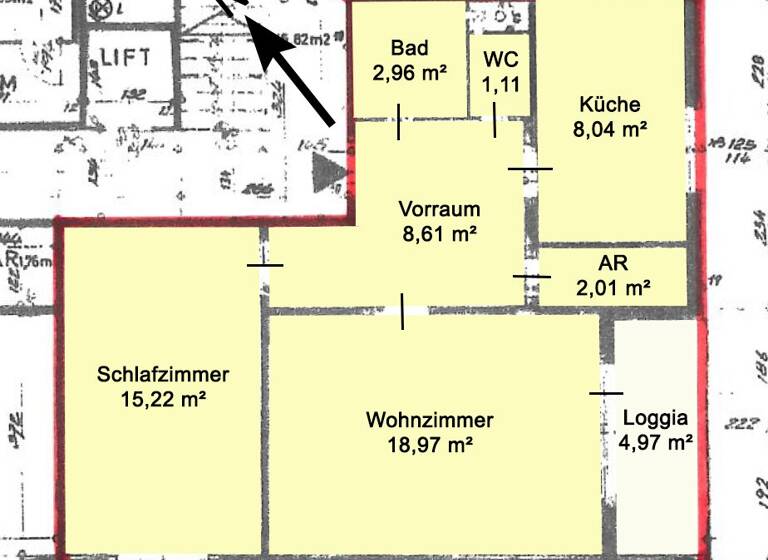 Wohnung zum Kauf 250.000 € 2 Zimmer 57 m² Wien 1100
