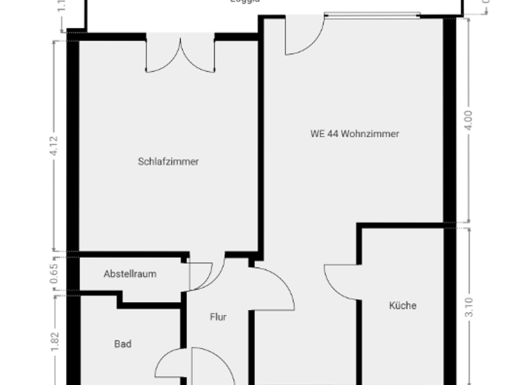 Wohnung zum Kauf provisionsfrei 135.000 € 2 Zimmer 52 m² 3. Geschoss Blockdiek Bremen 28327