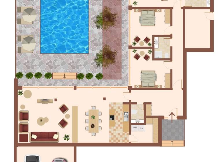 Einfamilienhaus zum Kauf 720.000 € 4 Zimmer 230 m² 2.000 m² Grundstück Zaljevo 85000