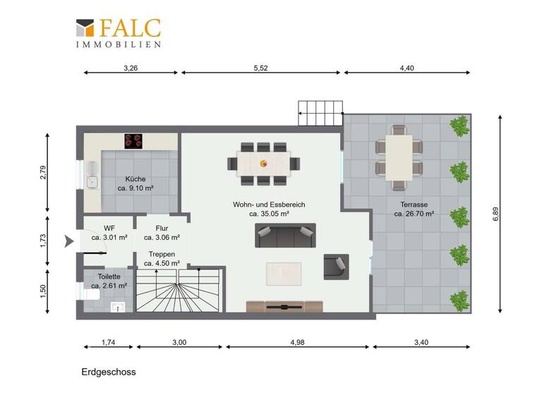 Doppelhaushälfte zum Kauf 499.000 € 5 Zimmer 115,3 m² 366 m² Grundstück frei ab 01.12.2026 Rudow Berlin 12357