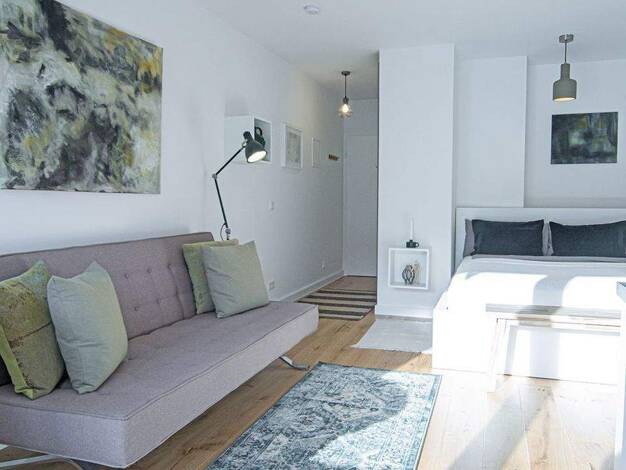 Studio zur Miete Wohnen auf Zeit 1.350 € 1 Zimmer 33 m² frei ab 17.03.2026 Unterbilk Düsseldorf 40219