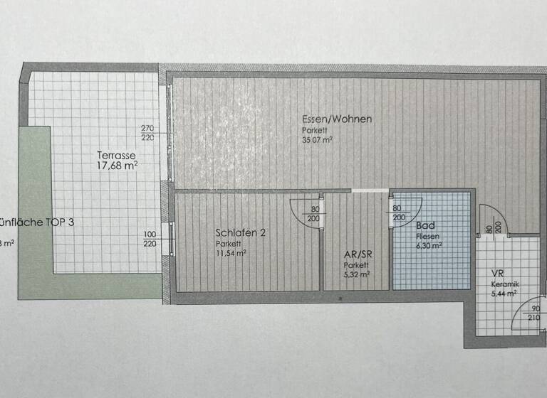 Wohnung zum Kauf - Erstbezug 432.000 € 2,5 Zimmer 63,7 m² EG Goldegg 5622