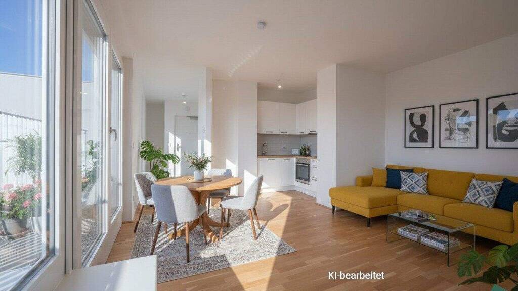 Terrassenwohnung zum Kauf - Erstbezug 405.000 € 3 Zimmer 61,5 m² 5. Geschoss Khekgasse Wien 1230