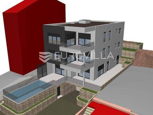 Wohnung zum Kauf 502.875 € 3 Zimmer 111 m² 2. Geschoss Krvavica Baska Voda 21320