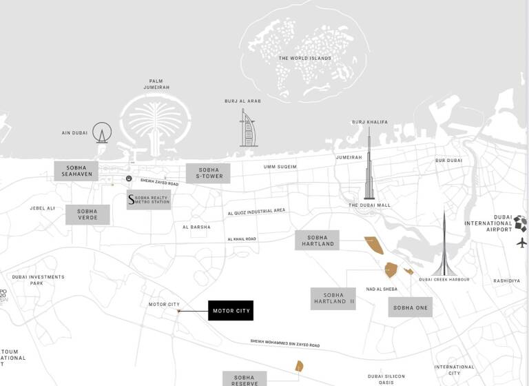 Wohnung zum Kauf provisionsfrei 245.000 € 2 Zimmer 50 m² Dubai