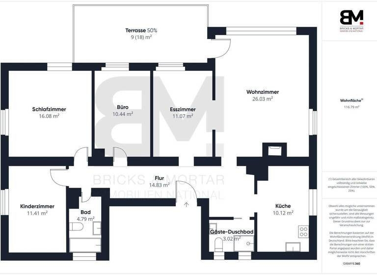 Wohnung zum Kauf 615.000 € 4,5 Zimmer 117 m² Brannenburg 83098