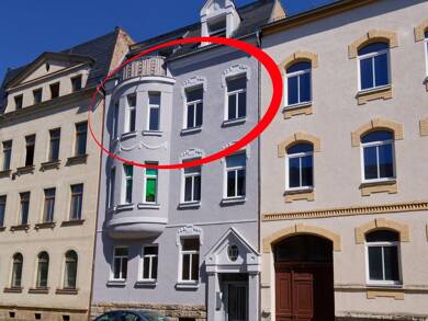 Wohnung zur Miete 330 € 2 Zimmer 66 m² 2. Geschoss Rudolf-Breitscheid-Straße 61 Greiz Greiz 07973
