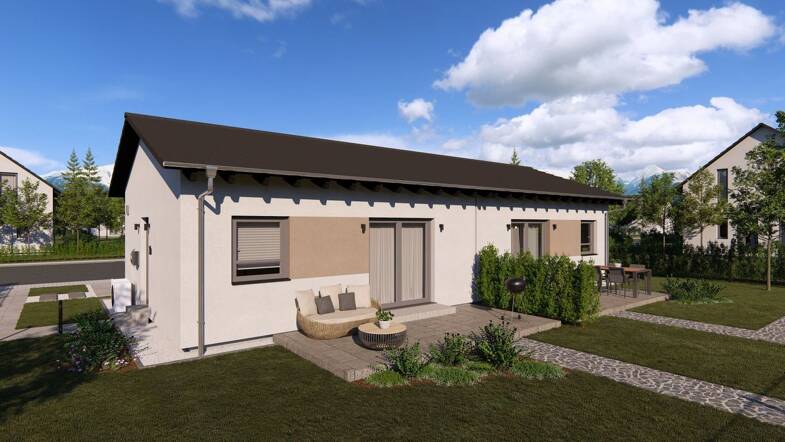Bungalow zum Kauf 262.349 € 1 Zimmer 42,9 m² 300 m² Grundstück Stadt Ansbach 91522