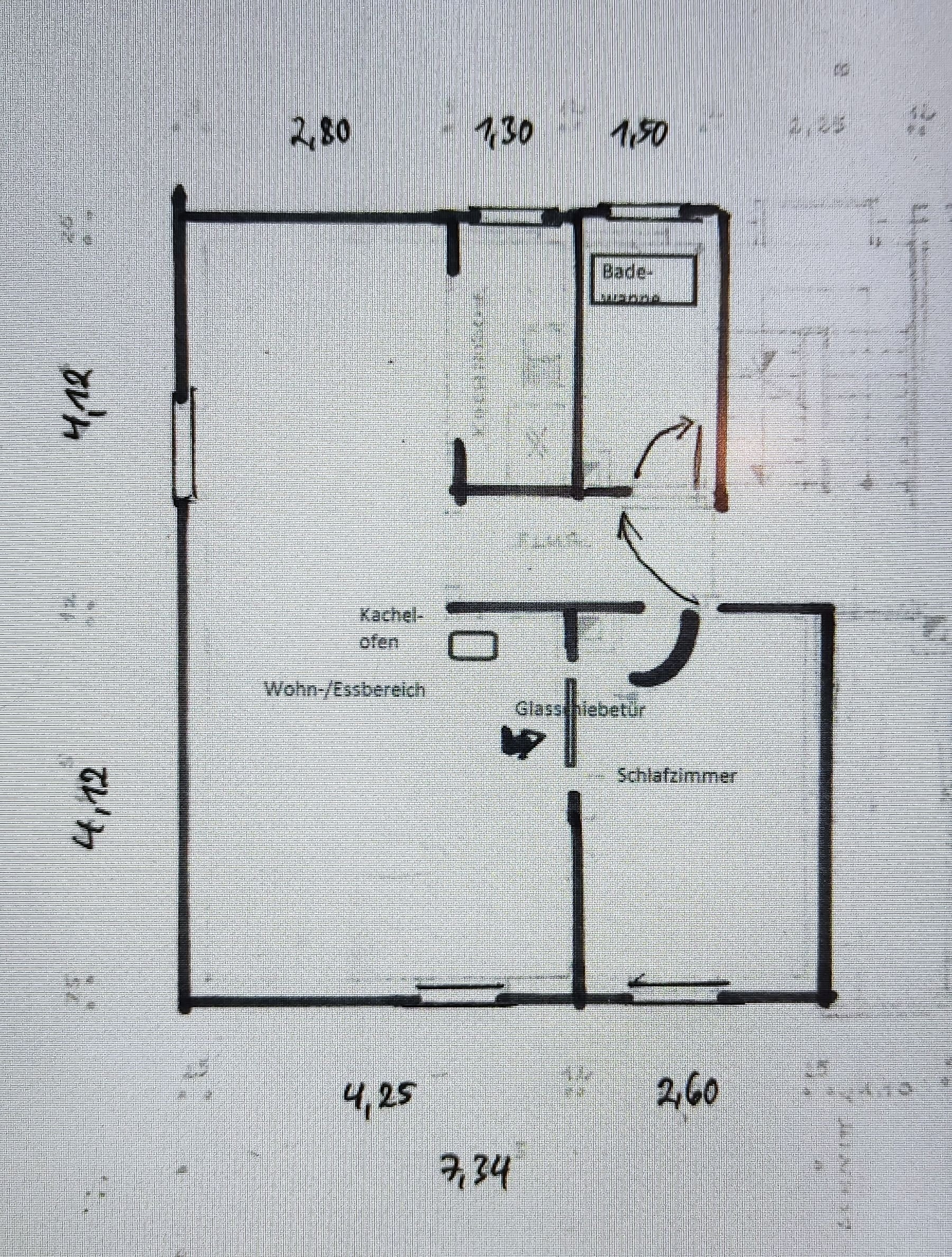 Wohnung zum Kauf provisionsfrei 110.000 € 2,5 Zimmer 50 m²<br/>Wohnfläche 1.<br/>Geschoss Pegnitz Pegnitz 91257