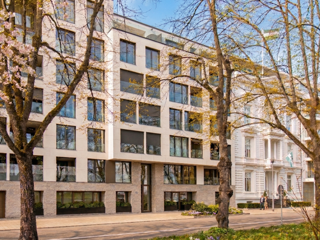 Wohnung zur Miete 2.100 € 2 Zimmer 59 m² Rotherbaum Hamburg 20354