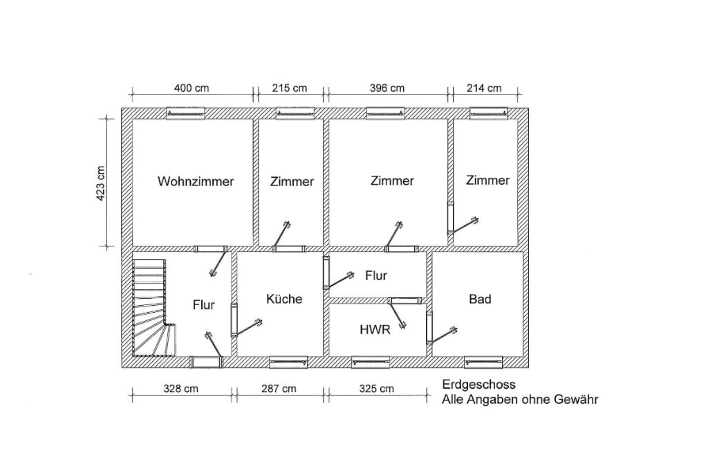 Doppelhaushälfte zum Kauf 120.000 € 7 Zimmer 150 m²<br/>Wohnfläche 1.500 m²<br/>Grundstück Knegendorf Laage 18299