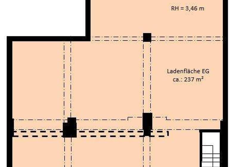 Ladenfläche zur Miete 11 € 237 m² Verkaufsfläche Innenstadt Rosenheim 83022