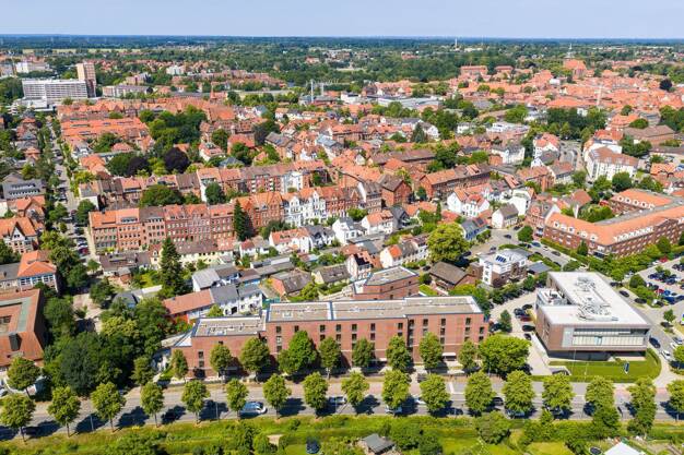 Penthouse zum Kauf - Neubau provisionsfrei 523.000 € 2 Zimmer 71,7 m² 4. Geschoss Rotenbleicher Weg 67-75 Rotes Feld Lüneburg 21337