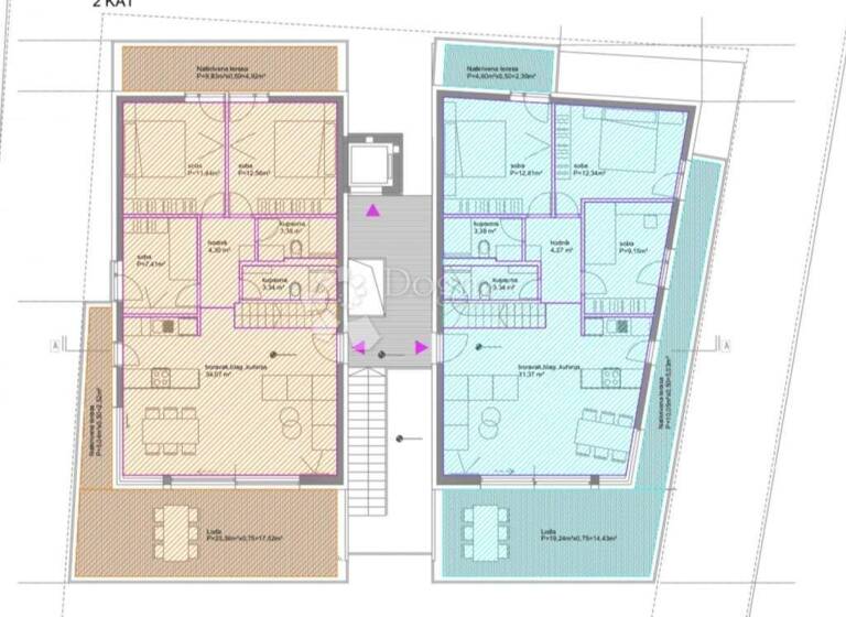 Wohnung zum Kauf 581.100 € 4 Zimmer 140 m² 2. Geschoss Vostarnica - Poluotok