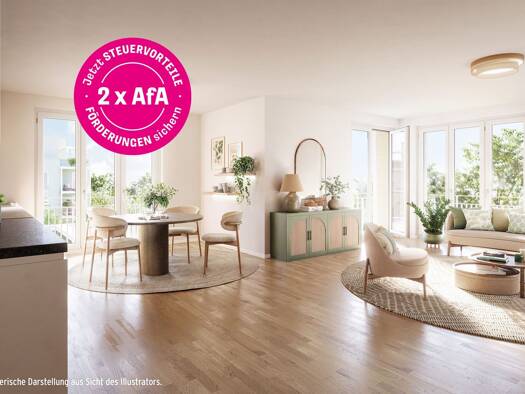 Wohnung zum Kauf - Neubau provisionsfrei 619.900 € 4 Zimmer 92,5 m² 2. Geschoss Reichelsdorfer Keller Nürnberg 90453