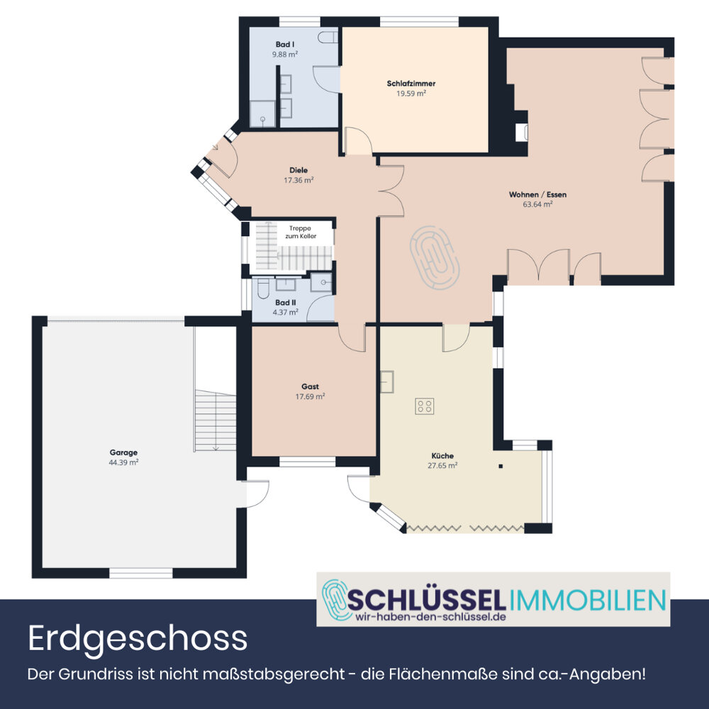 Bungalow zum Kauf 675.000 € 5 Zimmer 258 m²<br/>Wohnfläche 1.305 m²<br/>Grundstück 01.03.2025<br/>Verfügbarkeit Löningen Löningen 49624