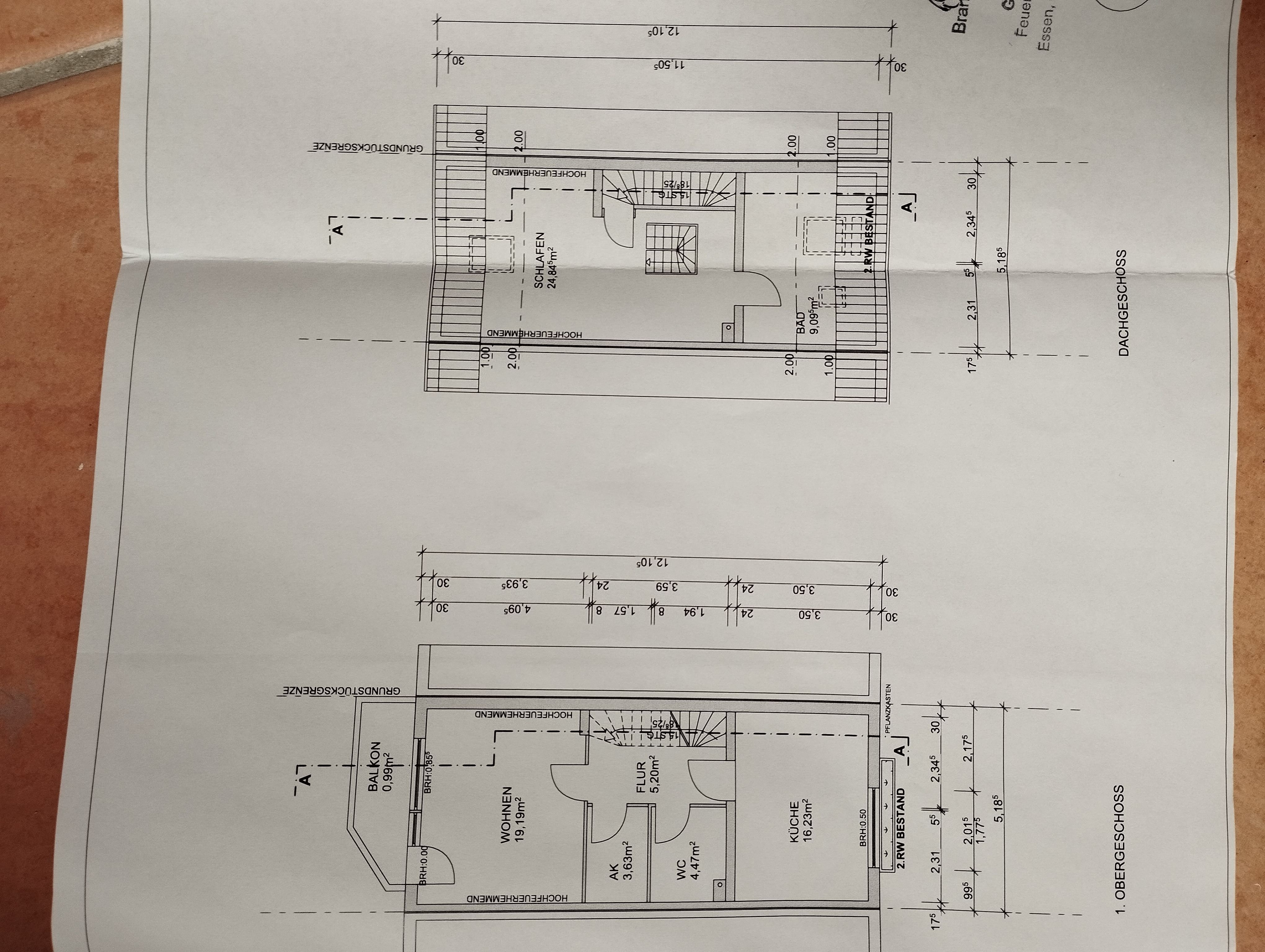 Maisonette zur Miete 840 € 2 Zimmer 105 m²<br/>Wohnfläche 1.<br/>Geschoss ab sofort<br/>Verfügbarkeit Borbeck-Mitte Essen 45355