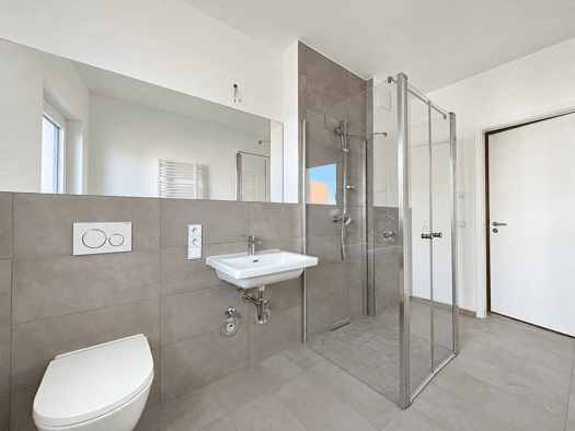 Wohnung zur Miete - Erstbezug 809 € 2 Zimmer 50,6 m² 1. Geschoss Dösner Weg Zentrum-Südost Leipzig 04103