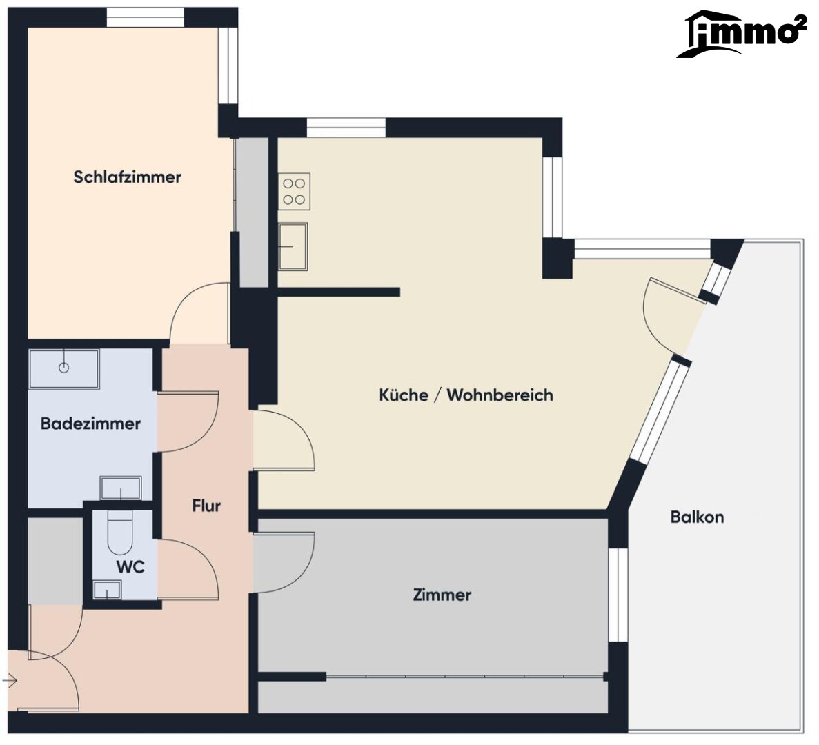 Wohnung zum Kauf 299.500 € 3 Zimmer Rekabachweg Viktring Klagenfurt,13.Bez.:Viktring 9073