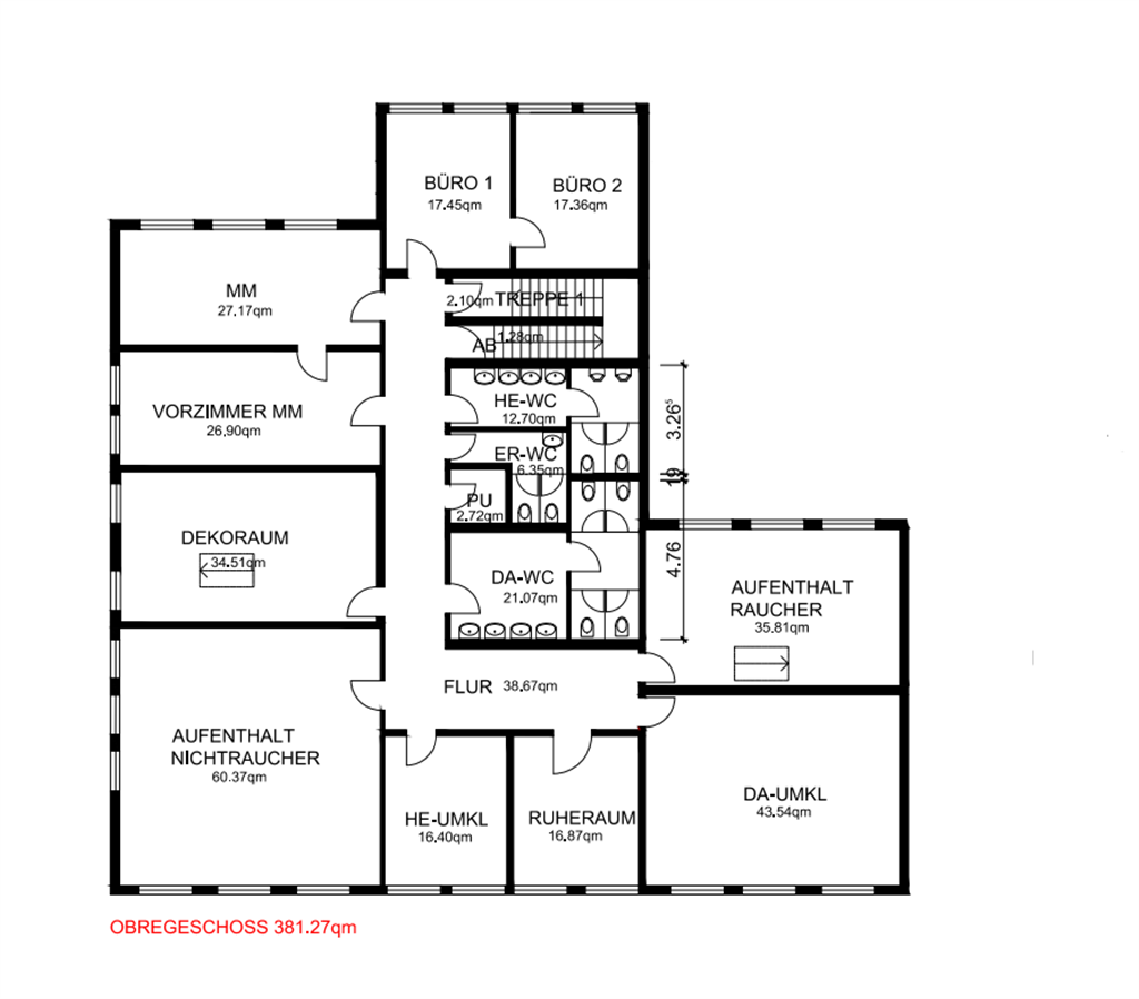 Praxisfläche zur Miete 381 m²<br/>Bürofläche Attendorn Attendorn 57439