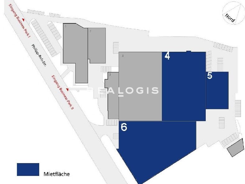 Halle/Industriefläche zur Miete provisionsfrei 3.500 m²<br/>Lagerfläche ab 2.700 m²<br/>Teilbarkeit Hochstadt Maintal 63477