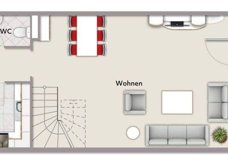 Maisonette zum Kauf 195.000 € 3 Zimmer 94 m² 3. Geschoss Wiedenbrück Rheda-Wiedenbrück 33378