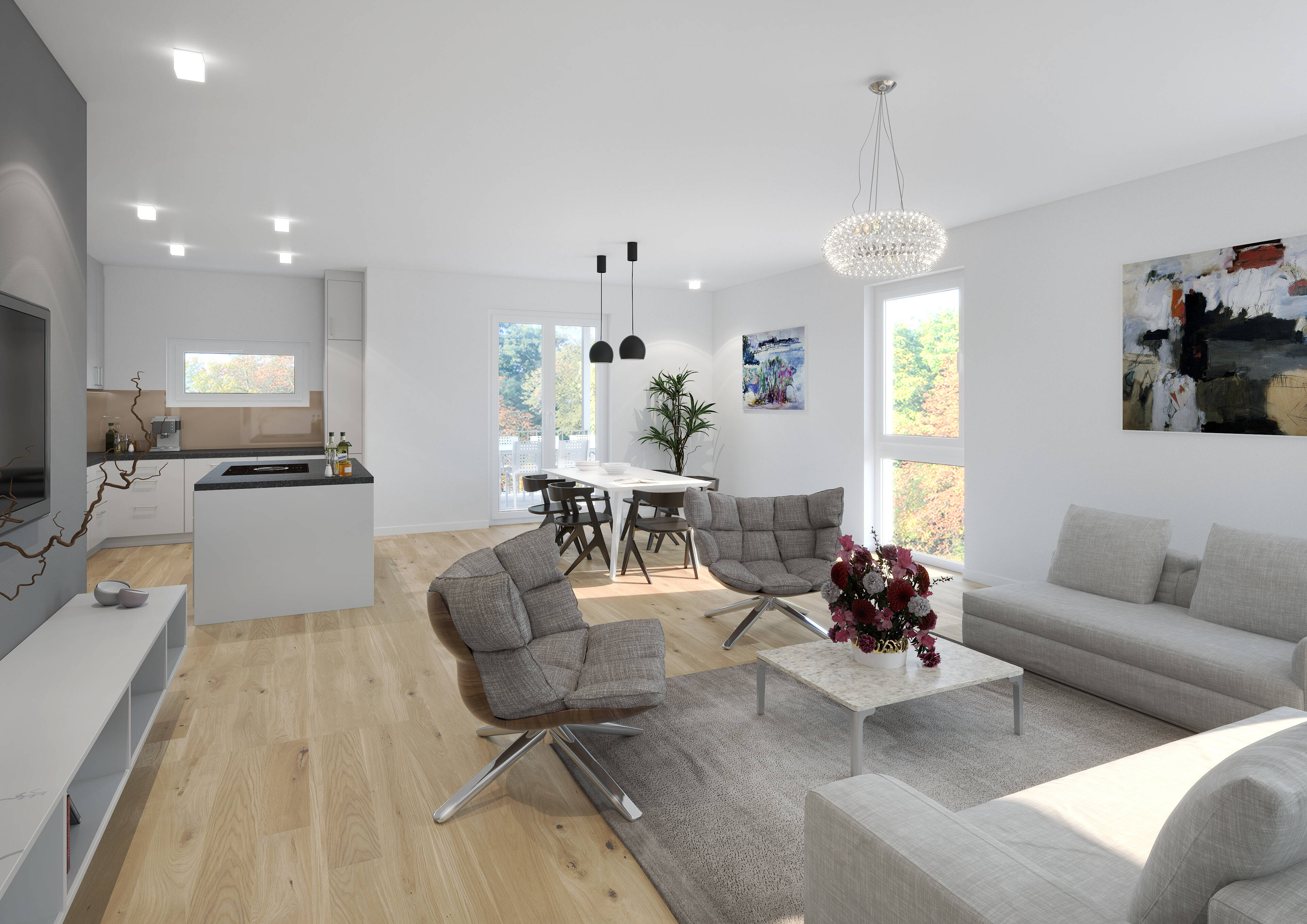 NEUBAU Schicke 4,5 Zimmerwohnung in Toplage