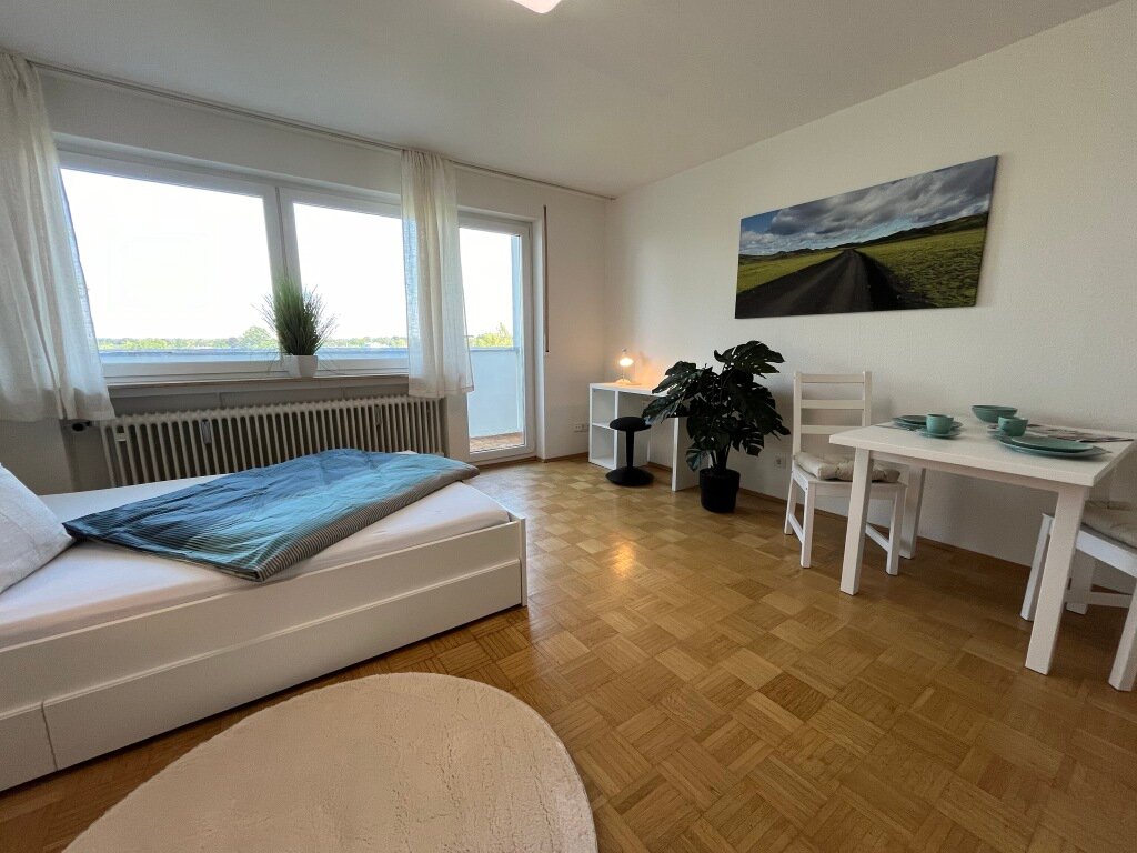 Wohnung zur Miete Wohnen auf Zeit 1.164 € 2 Zimmer 34 m²<br/>Wohnfläche 30.12.2024<br/>Verfügbarkeit Baumgartnerstraße Bahnhofs- und Bismarckviertel Augsburg 86161