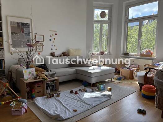 Wohnung zur Miete Tauschwohnung 724 € 3 Zimmer 95 m² 2. Geschoss Plagwitz Südwest 04229