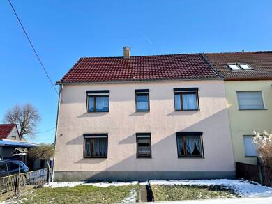 Doppelhaushälfte zum Kauf 180.000 € 7 Zimmer 170 m² 640 m² Grundstück Laußnitz Laußnitz 01936
