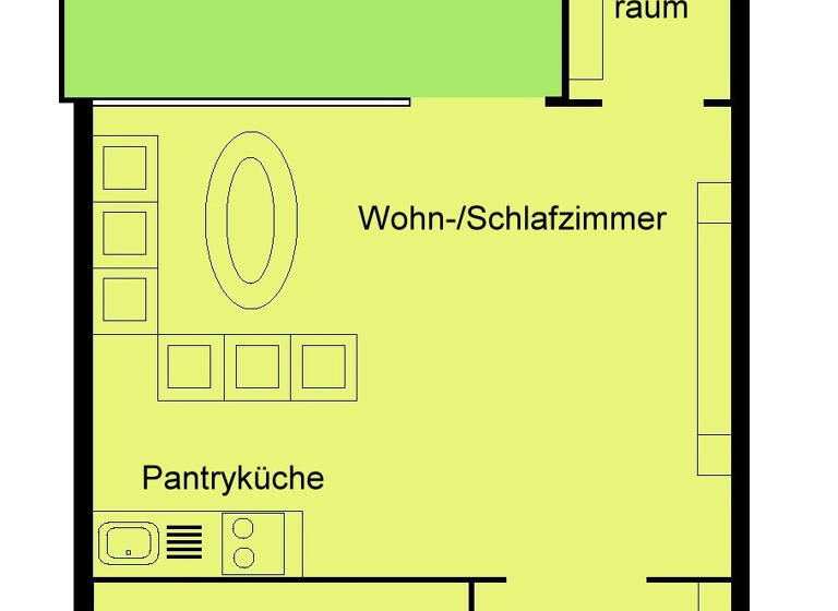 Studio zum Kauf als Kapitalanlage geeignet 86.500 € 1 Zimmer 26 m² Waldenburger Ring Tannenbusch Bonn 53119
