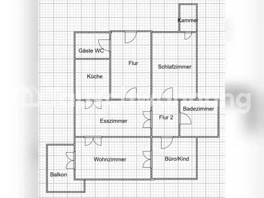 Wohnung zur Miete Tauschwohnung 1.067 € 3,5 Zimmer 97 m² 1. Geschoss Berliner Vorstadt Potsdam 14467