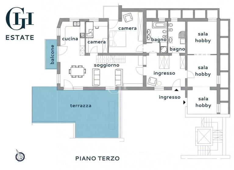 Wohnung zum Kauf 795.000 € 4 Zimmer 175 m² 1. Geschoss frei ab sofort Via Castellano 35 Bressanone 39042